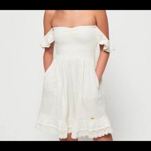 Superdry Adrianna smocked summer dress, *BNWT*